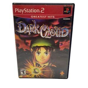 Dark Cloud (Sony PlayStation 2, 2001) PS2 No Booklet Tested